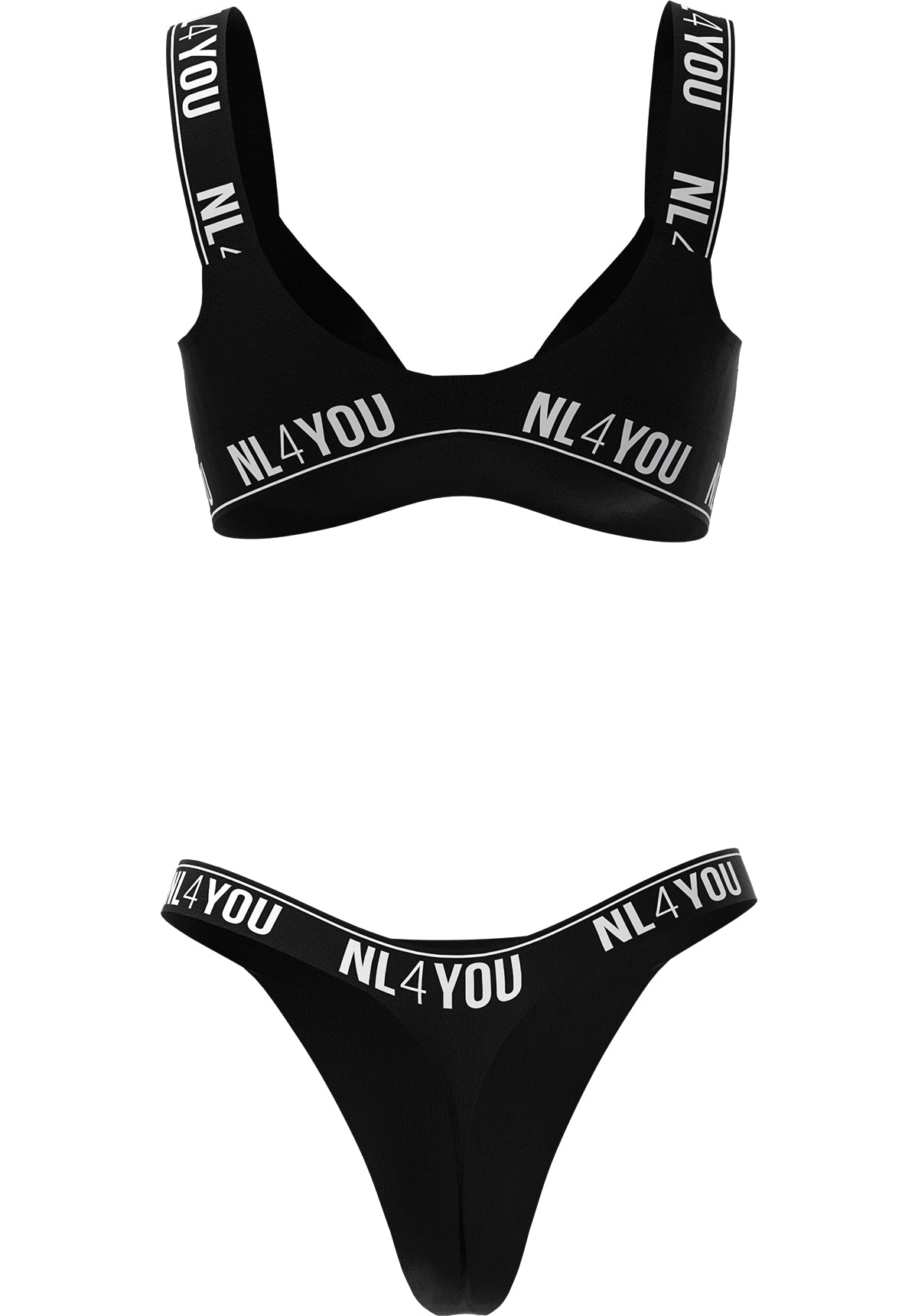 "Matching Couple Set" - Pachet promoțional de lenjerie intimă pentru cupluri: Set pentru femei + 2 boxeri pentru bărbați, culoare la alegere