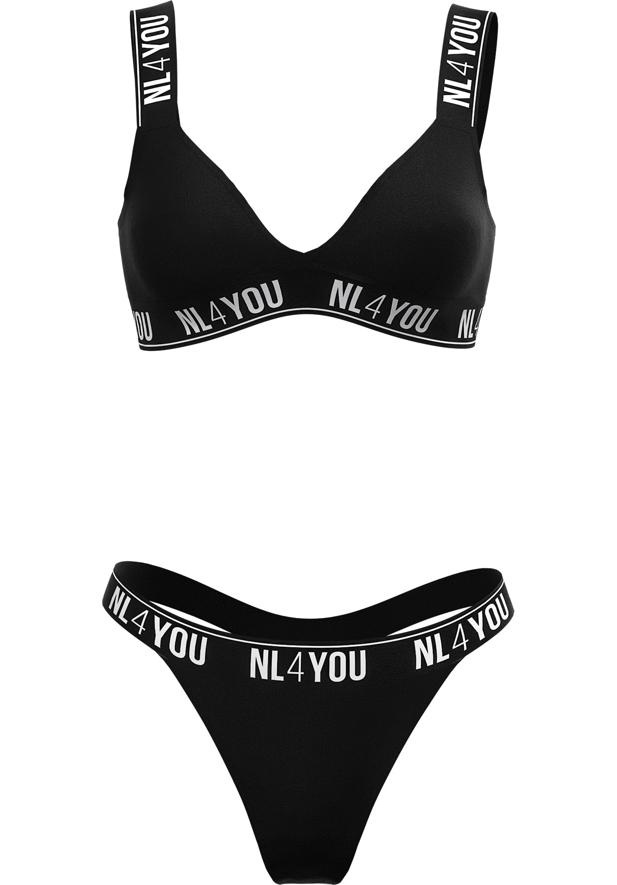 "Matching Couple Set" - Pachet promoțional de lenjerie intimă pentru cupluri: Set pentru femei + 2 boxeri pentru bărbați, culoare la alegere