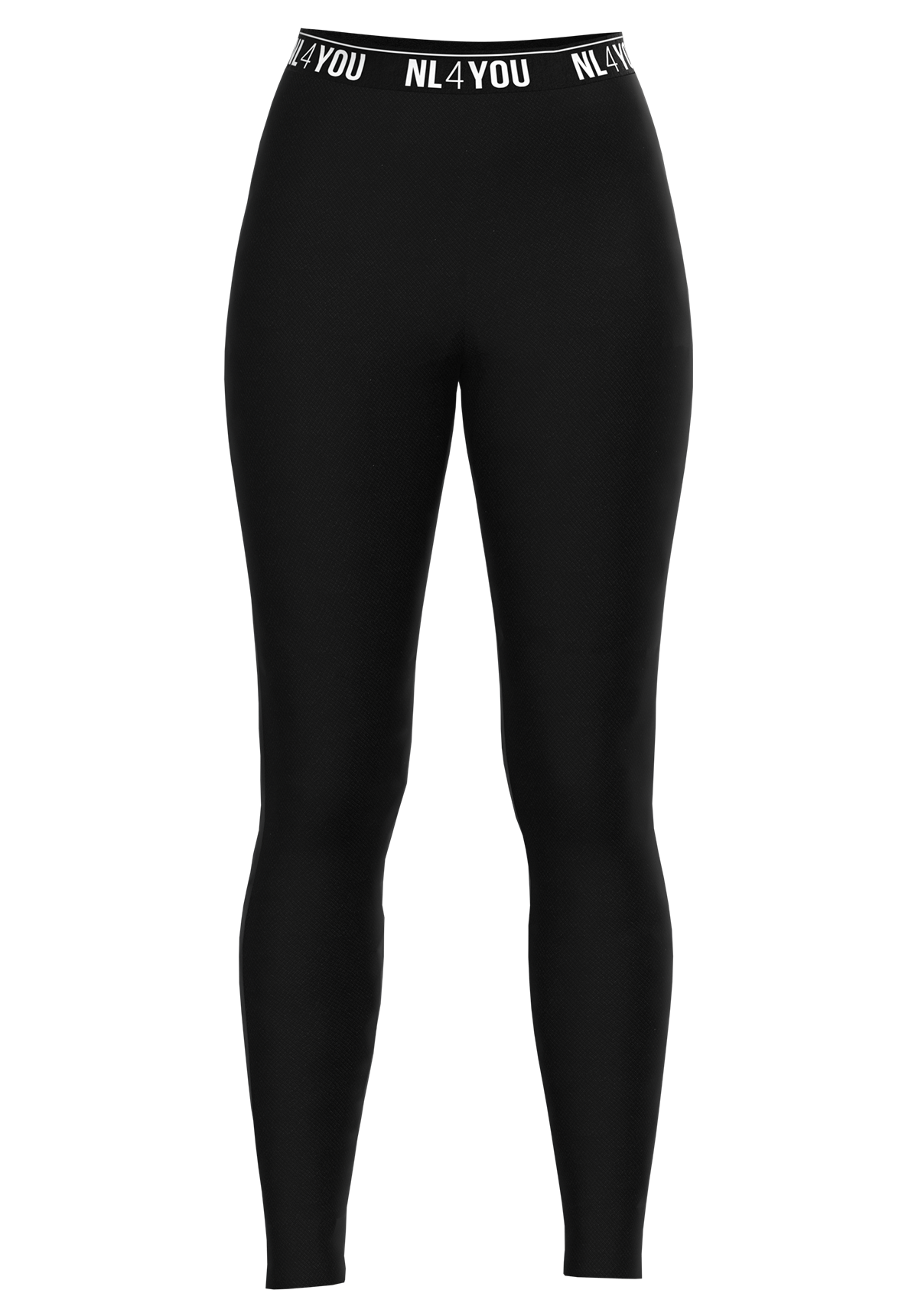 Seniora Black Wave - Leggings sport lungi
