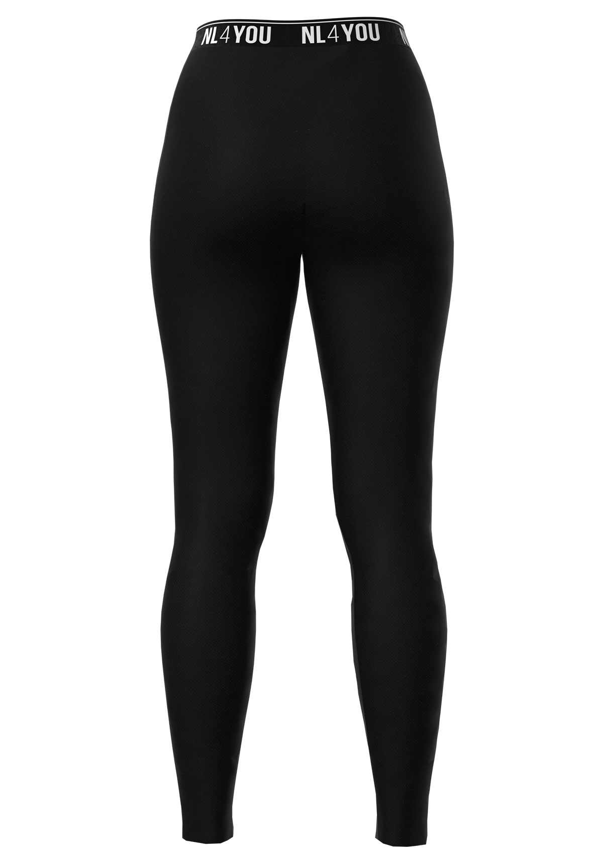 Seniora Black Wave - Leggings sport lungi